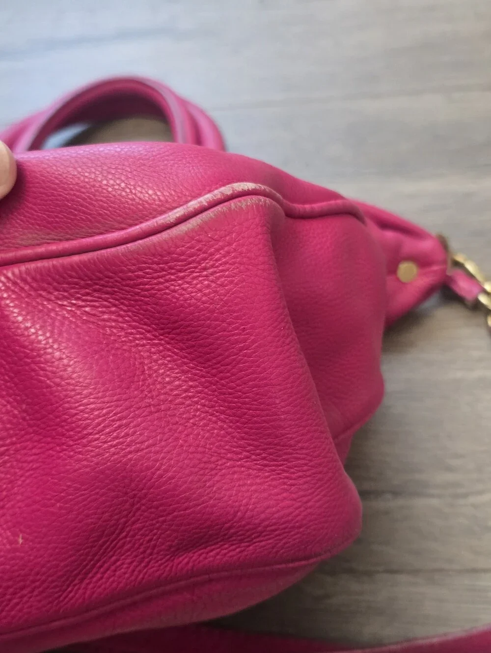 Marc by Marc Jacobs Too Hot to Handle satchel Hot Pink Leather Fun Boho